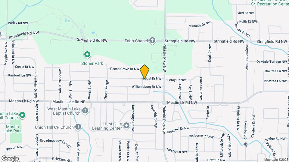 3615 Vogel Dr NW Map and Location Details