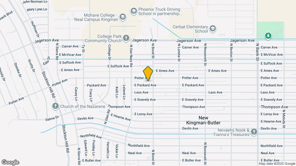 2195 E Packard Ave Map and Location Details