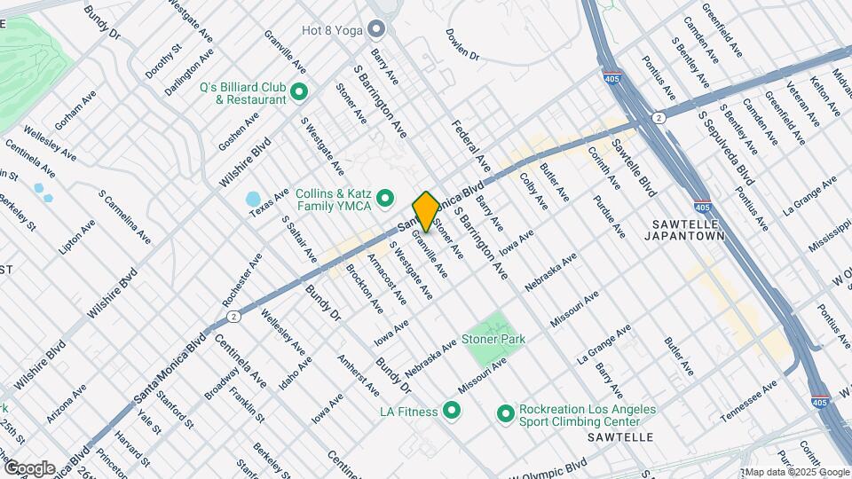 1524 Granville Ave Map and Location Details