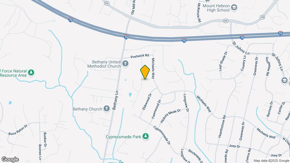 2901 Pinewick Rd Map and Location Details