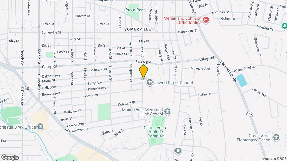 114 S Jewett St Map and Location Details