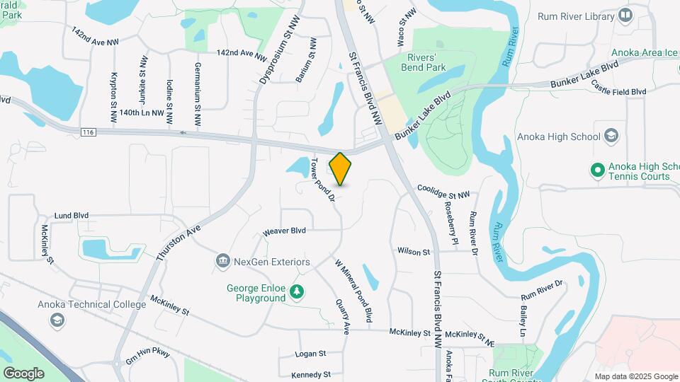517 Tower Pond Ct Map and Location Details