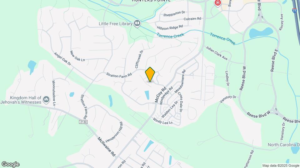 9423 Harlow Creek Rd Map and Location Details