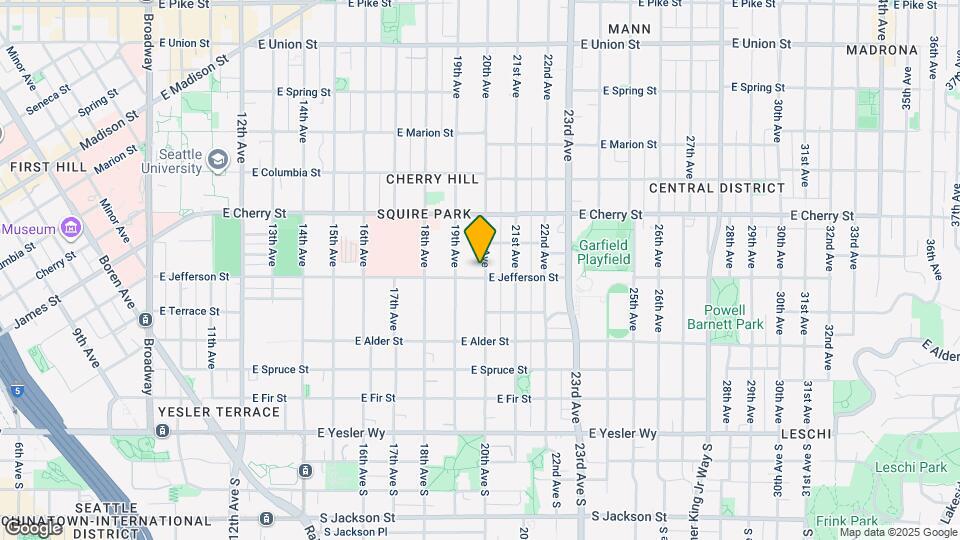 1920 E Jefferson St Map and Location Details