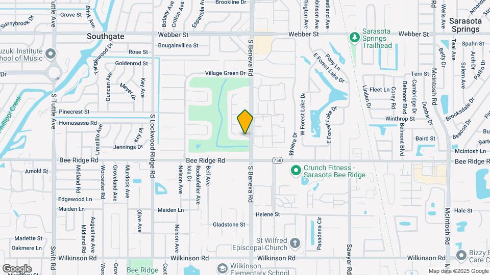 3700 Beneva South Mapa y Detalles de la Ubicación