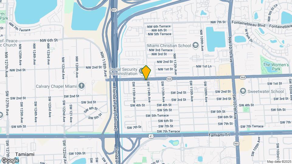 15591 SW 105th Terrace Map and Location Details
