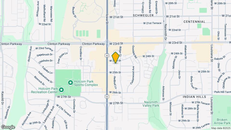 Crescent Heights Apartments Map and Location Details
