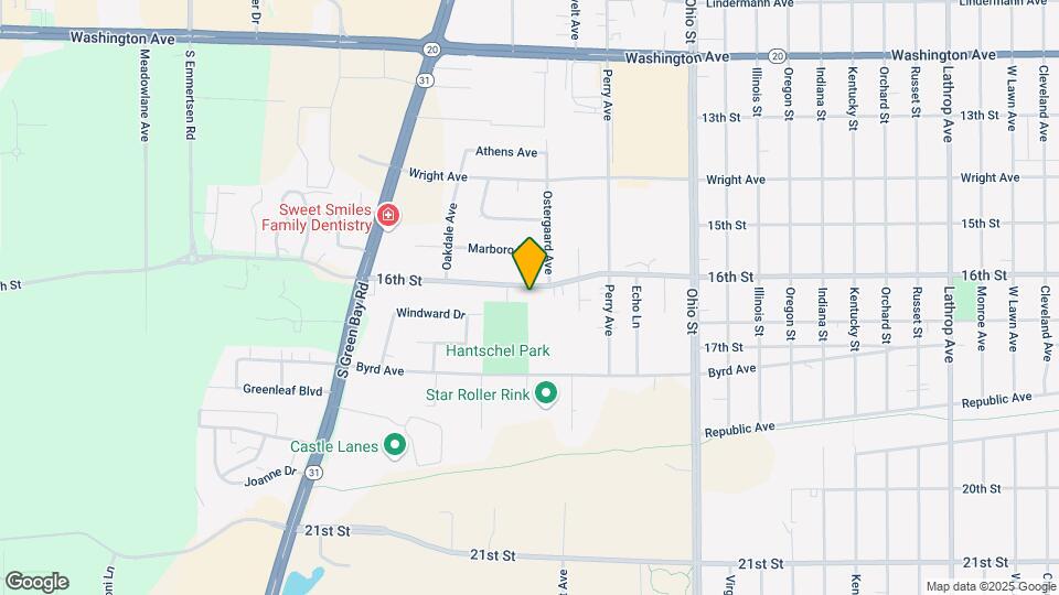 5305 16th St Map and Location Details
