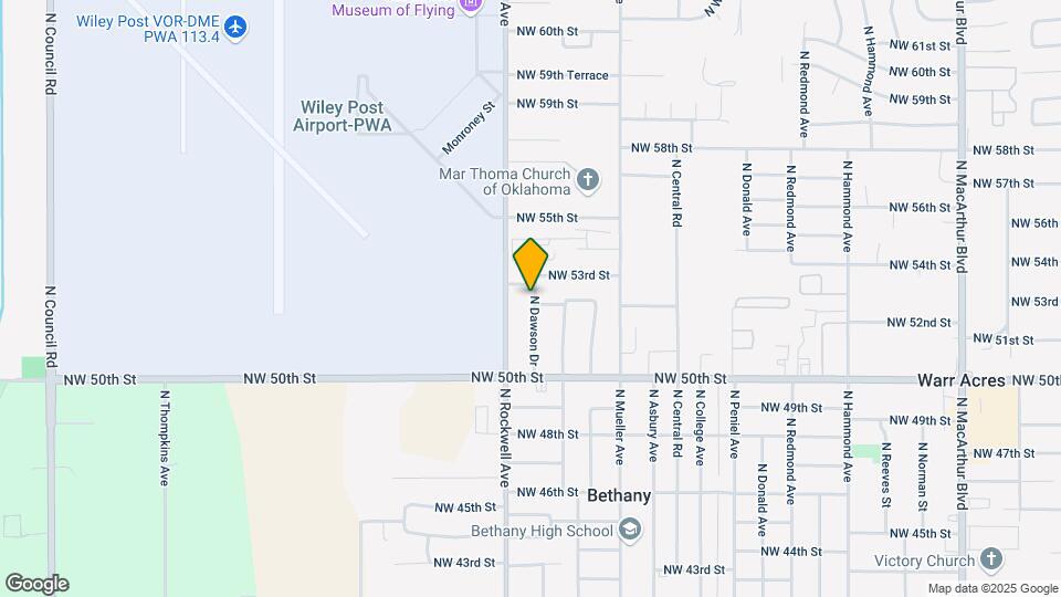 5303 N Dawson Dr Map and Location Details