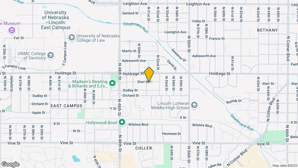 5109 Starr St Map and Location Details