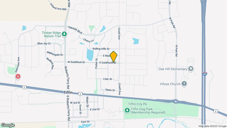 533 E Goldfinch Dr Map and Location Details