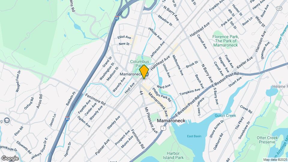133 Halstead Ave, Unit 1 Map and Location Details