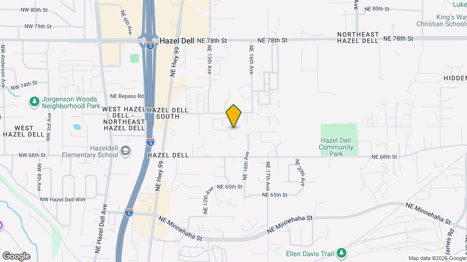 1405 NE 71st Dr Map and Location Details