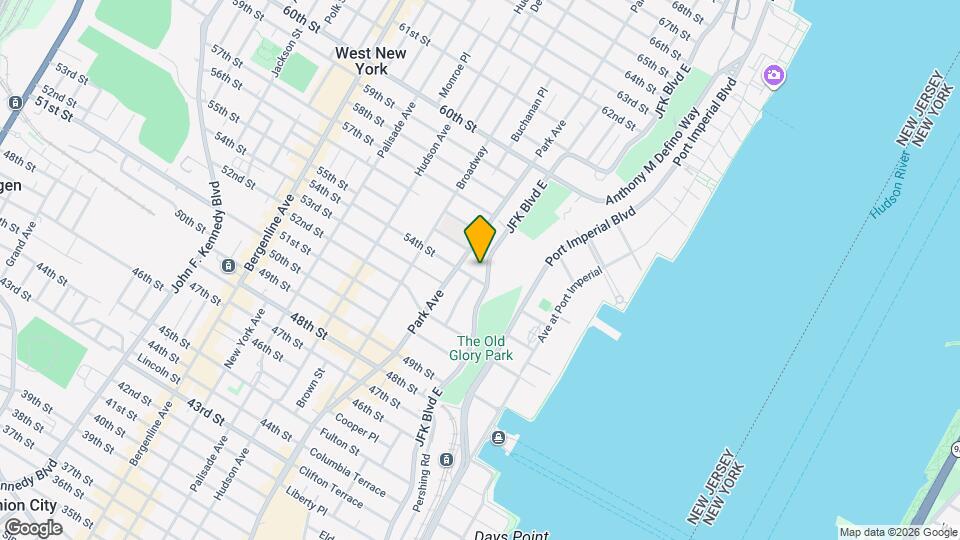 5409 JFK Blvd E Map and Location Details