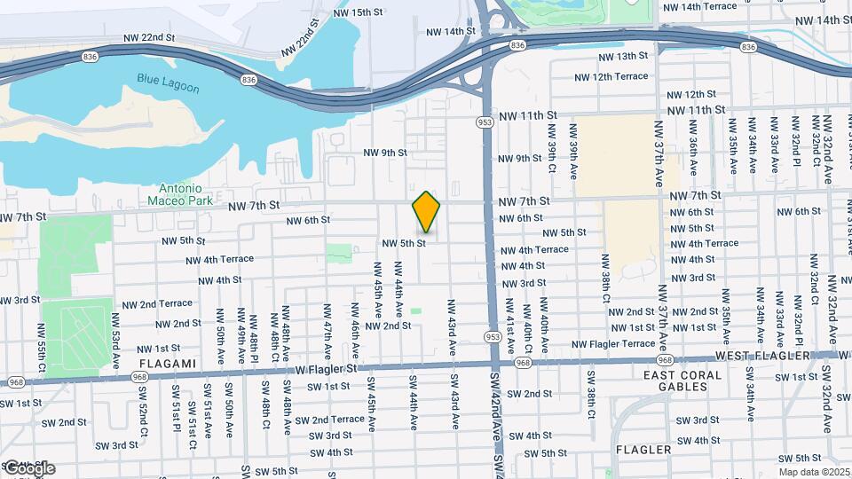 4351 NW 5th St Map and Location Details