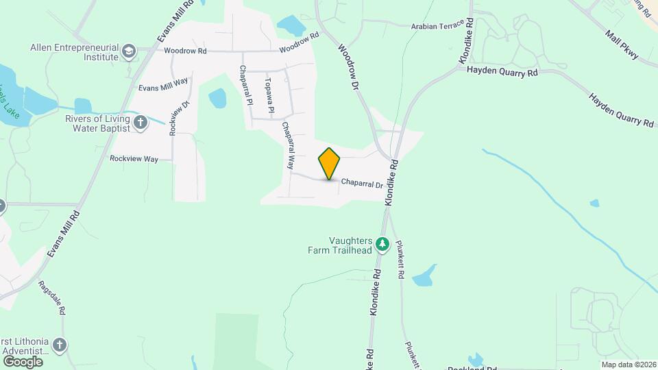 6679 Chaparral Dr Map and Location Details