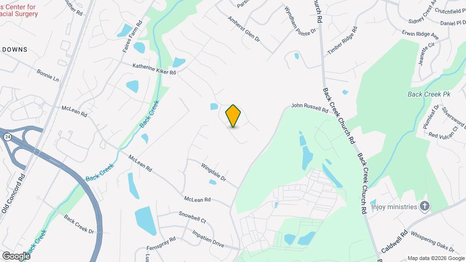 2112 David Earl Dr Map and Location Details