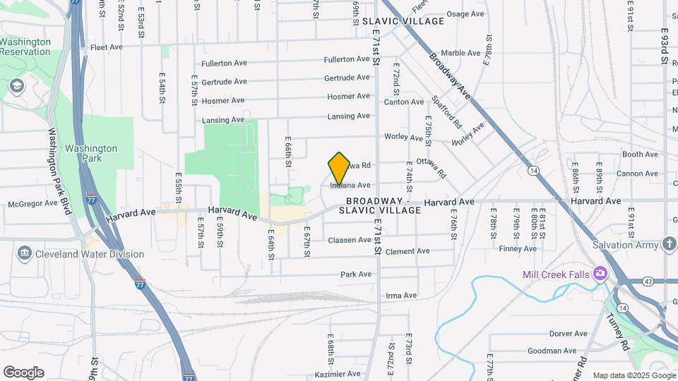 6828 Indiana Ave Map and Location Details