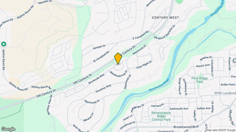 19561 Brookside Way Map and Location Details