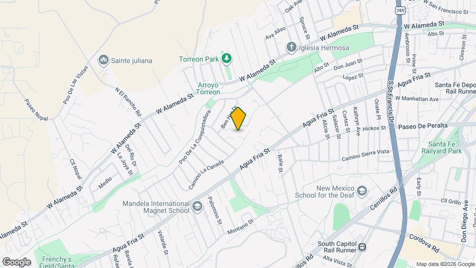 1610 Camino La Canada Map and Location Details