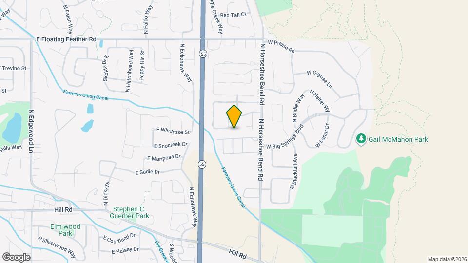 3007 E Shadowband Ct Map and Location Details