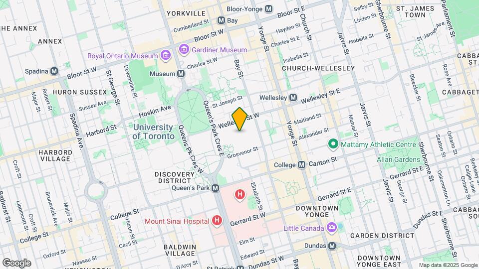 900 Bay St. Map and Location Details