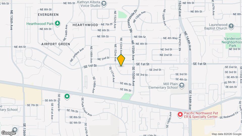 15204 SE 2nd Cir Mapa y Detalles de la Ubicación