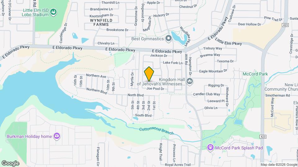 1918 Caddo St Map and Location Details