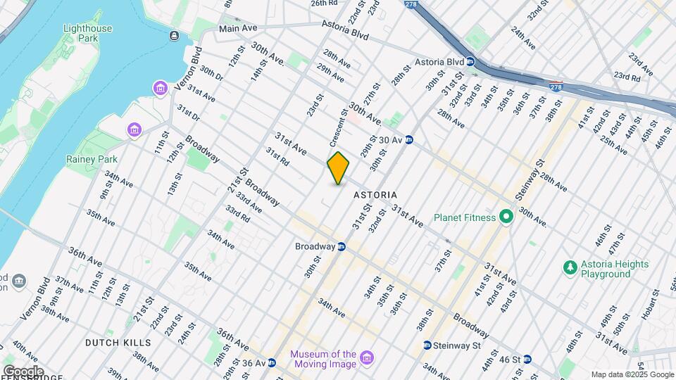 31-22 29th St Mapa y Detalles de la Ubicación