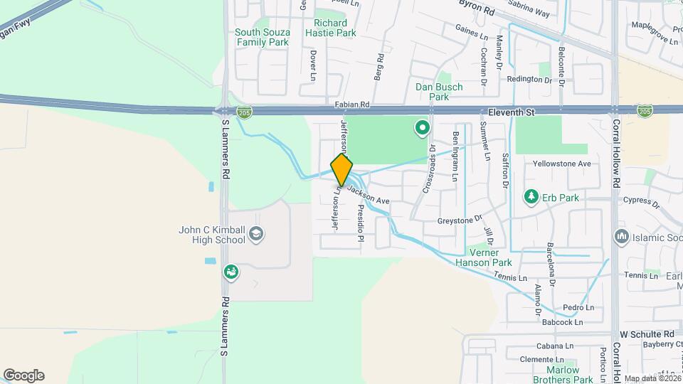 716 Jefferson Ln Map and Location Details
