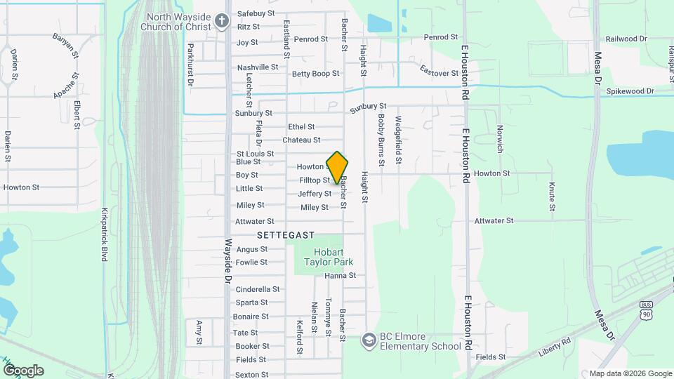 8141 Jeffery St Map and Location Details