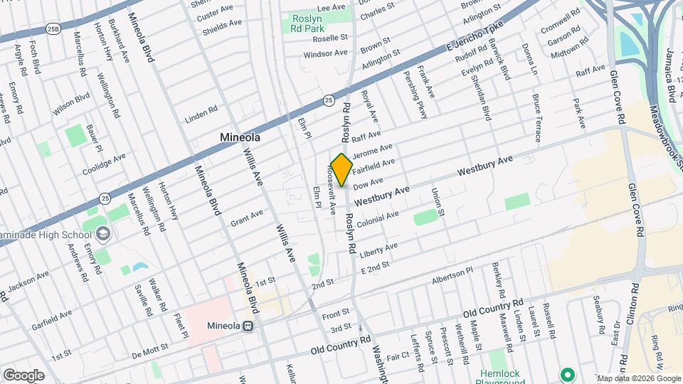 171 Roslyn Rd Map and Location Details