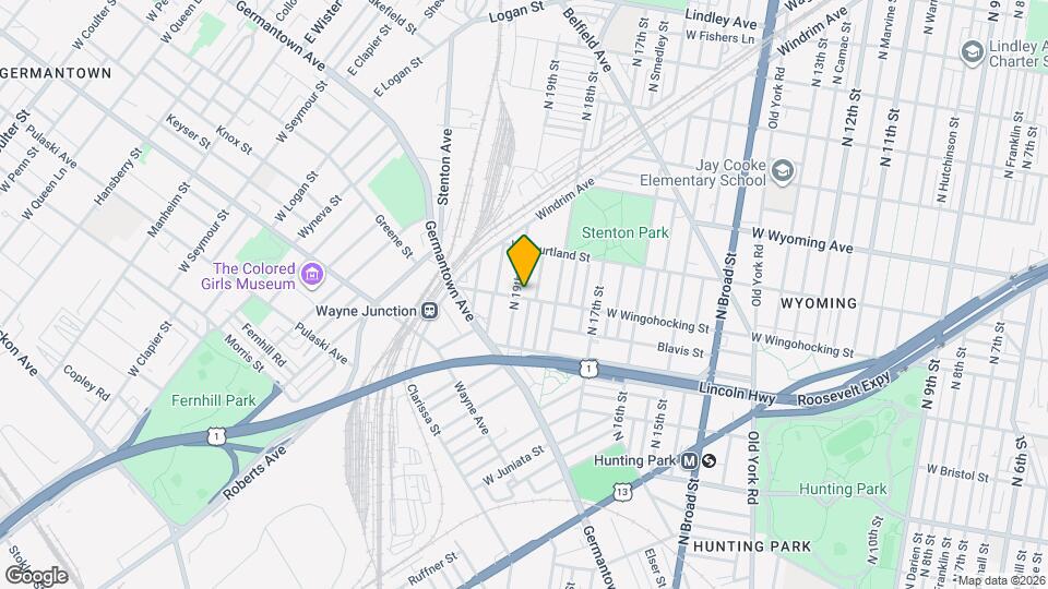4503 N 19th St Map and Location Details