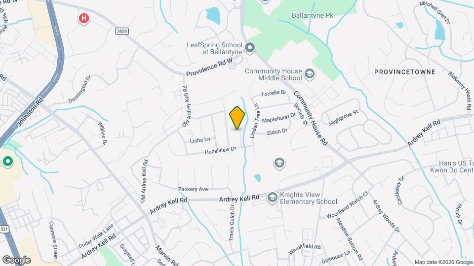 9525 Oswald Ln Map and Location Details