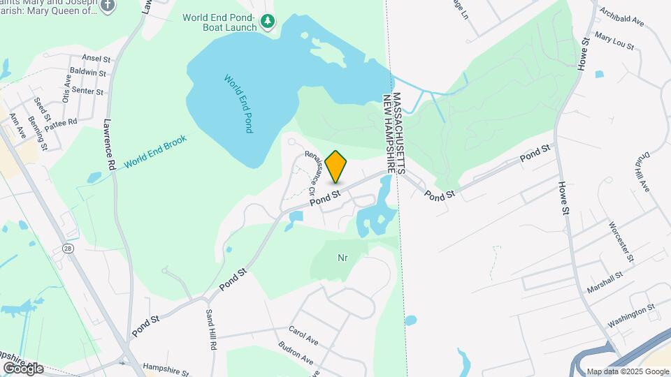 85 Pond St Map and Location Details