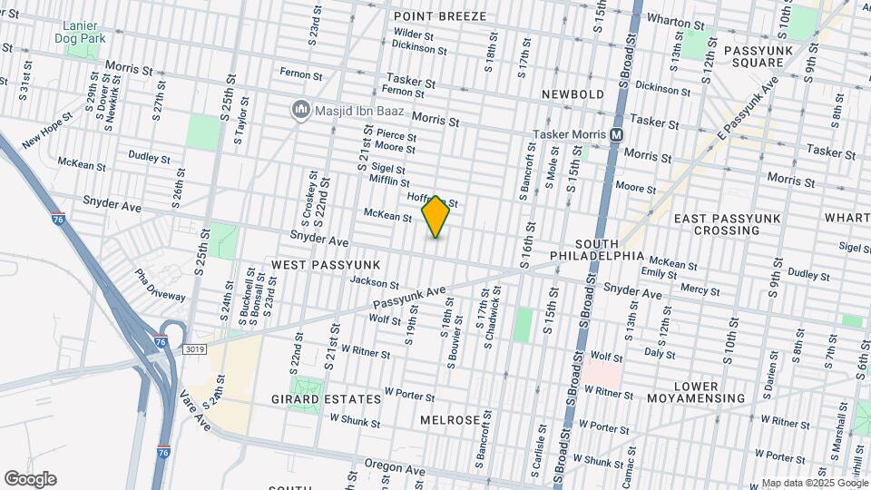2038 Dorrance St Map and Location Details
