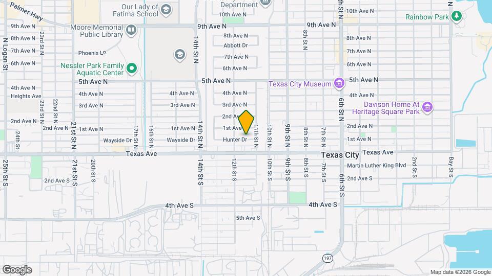1118 Hunter Dr Map and Location Details