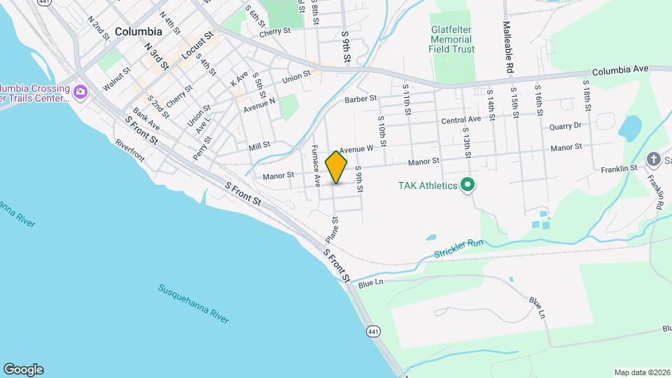 741 Plane St Map and Location Details