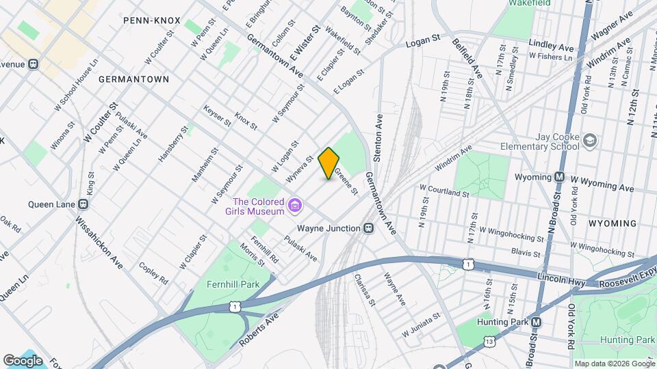 124 W Sylvania St Map and Location Details