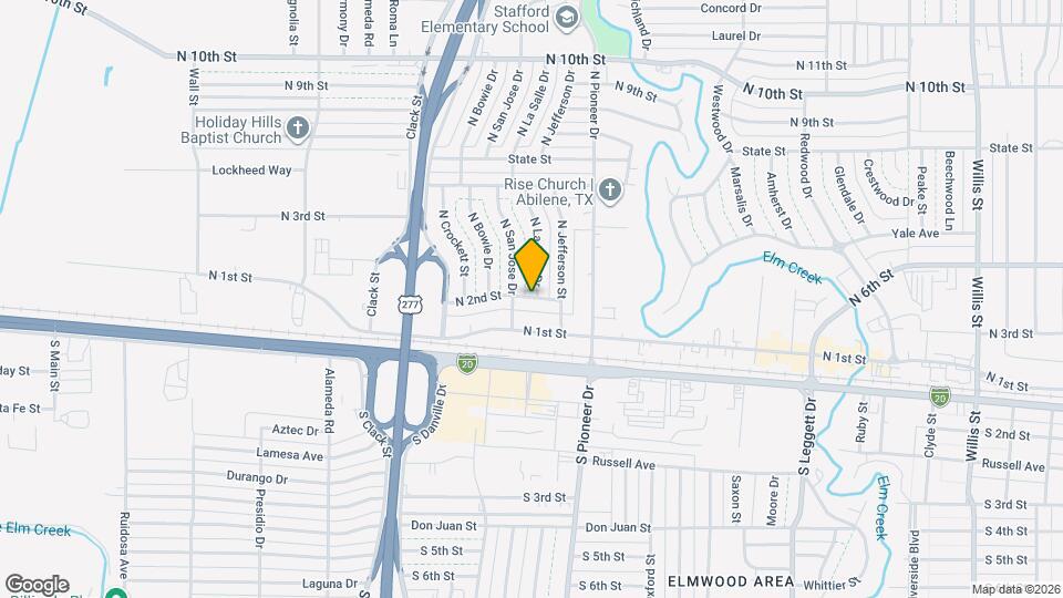 4613 N 2nd St Map and Location Details