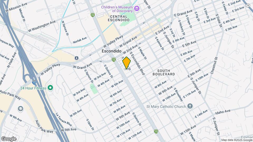 419 W 4th Ave Mapa y Detalles de la Ubicación