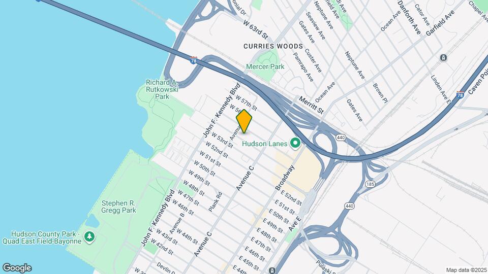 97 W 54th St, Unit 1 Mapa y Detalles de la Ubicación