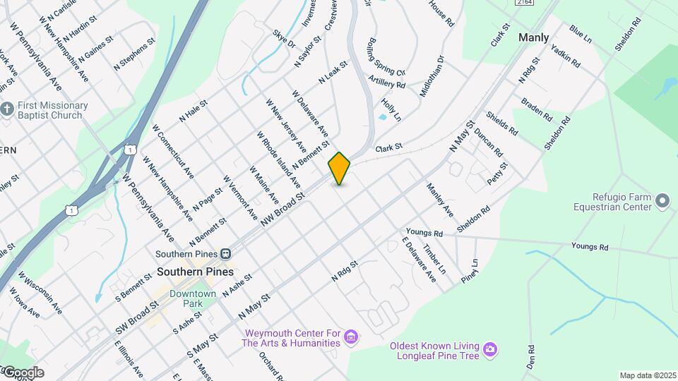 127 E New Jersey Ave Map and Location Details