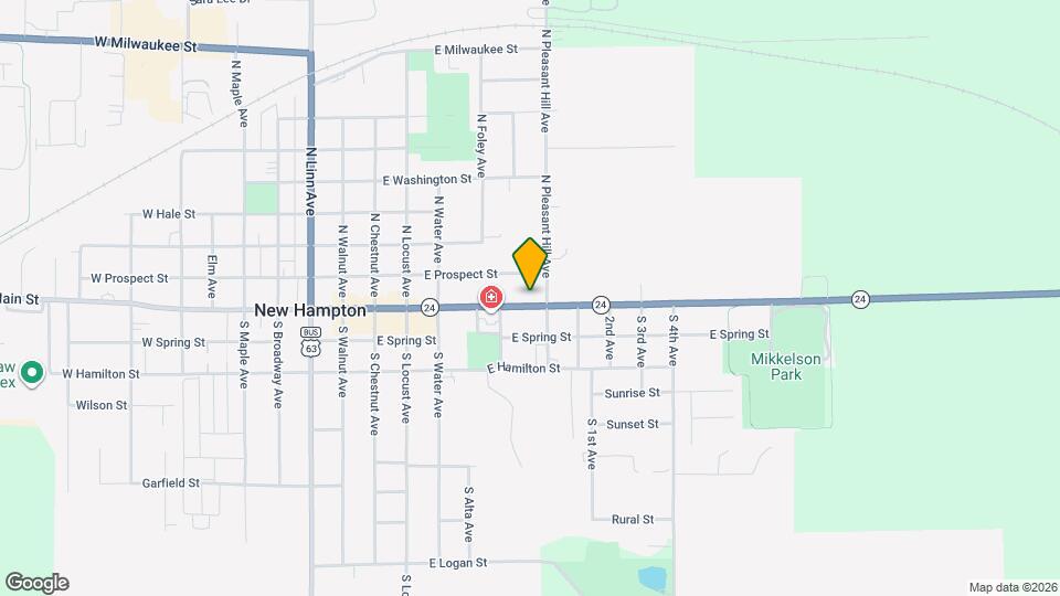 420 E Main St Map and Location Details