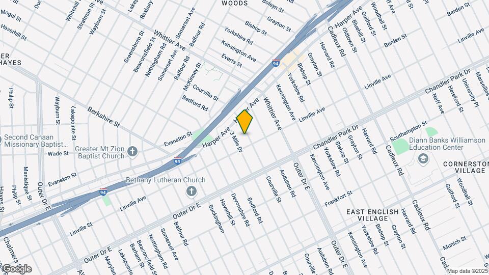 5937 Courville St Map and Location Details