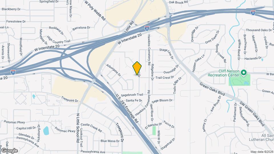 4820 Crest Dr Map and Location Details