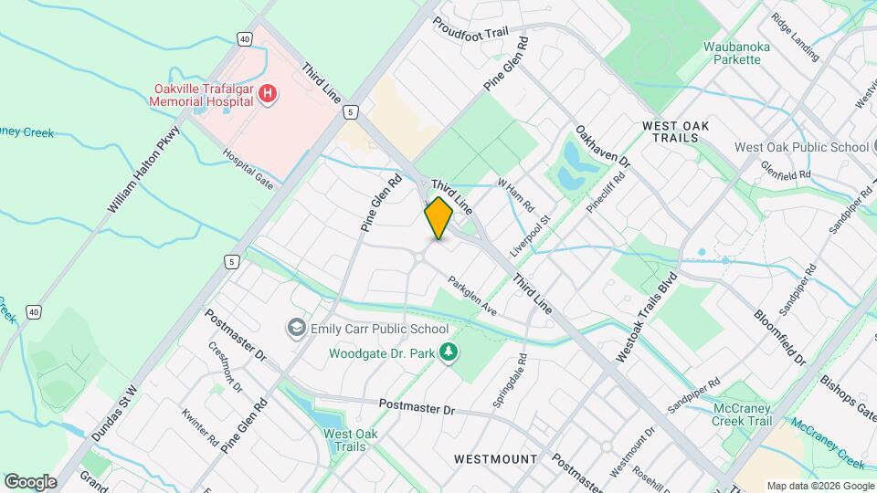 2418 Highcroft Rd Map and Location Details