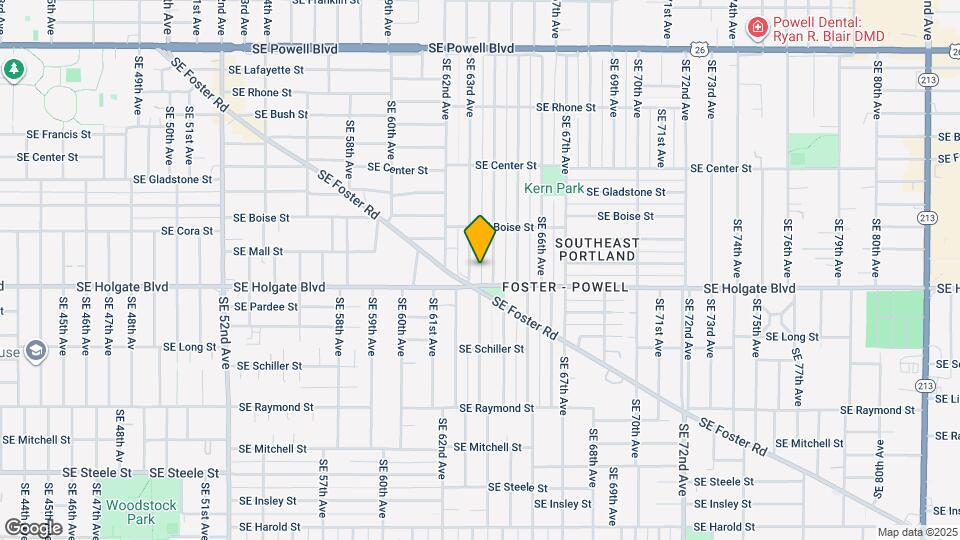 4404 SE 63rd Ave, Unit B Map and Location Details