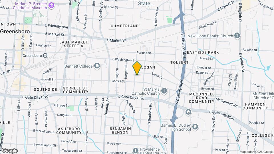 507 Law St Map and Location Details