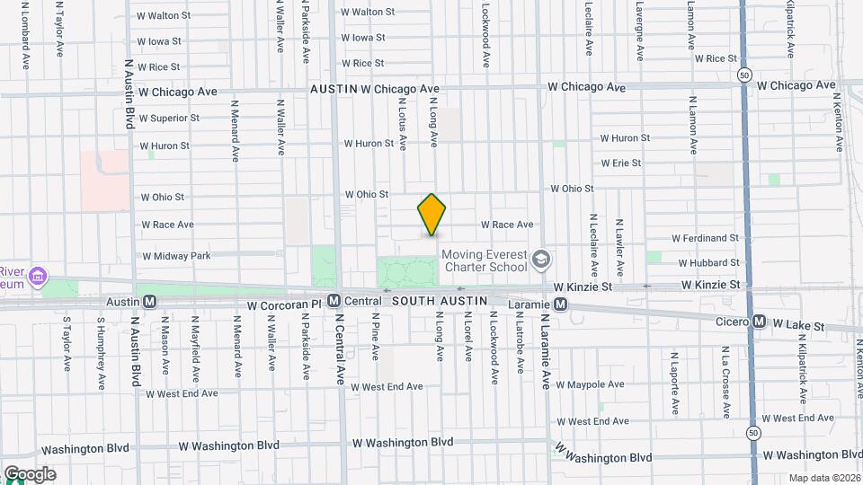 520 N Long Ave Map and Location Details